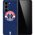 NBA Washington Wizards Blue Distressed Galaxy Z Fold5 5G Skin